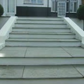 Blue Limestone Steps